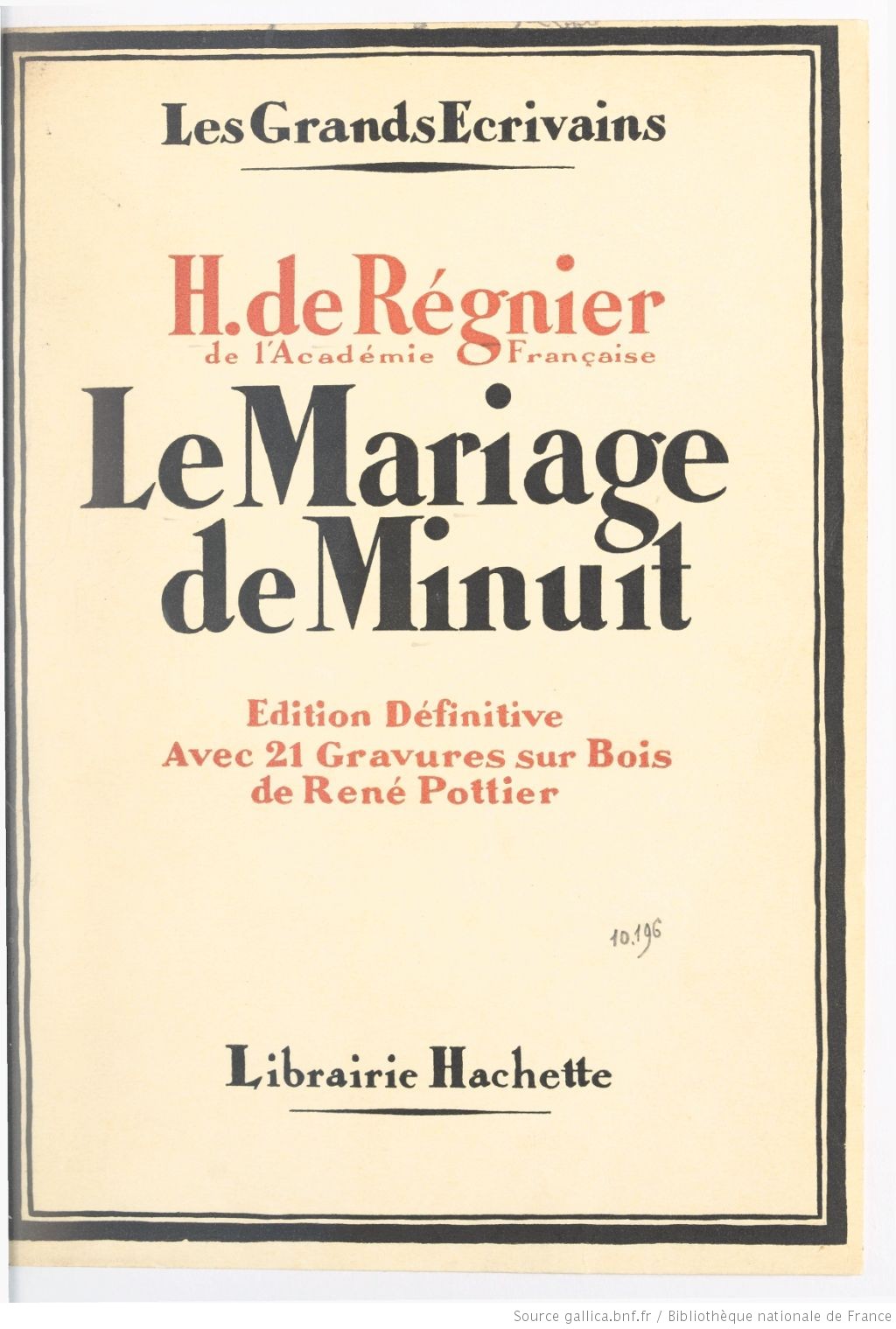 Catalogue Rouge Le Mariage De Minuit Dition D Finitive Henri De