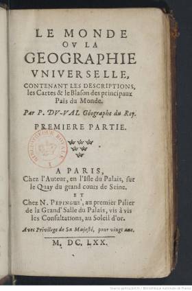 Catalogue Rouge - Le Monde, ou la Géographie universelle