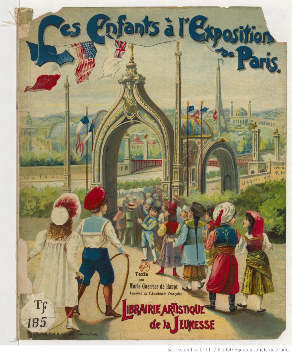 Catalogue Rouge Les Enfants à l'Exposition de Paris / Texte par Marie