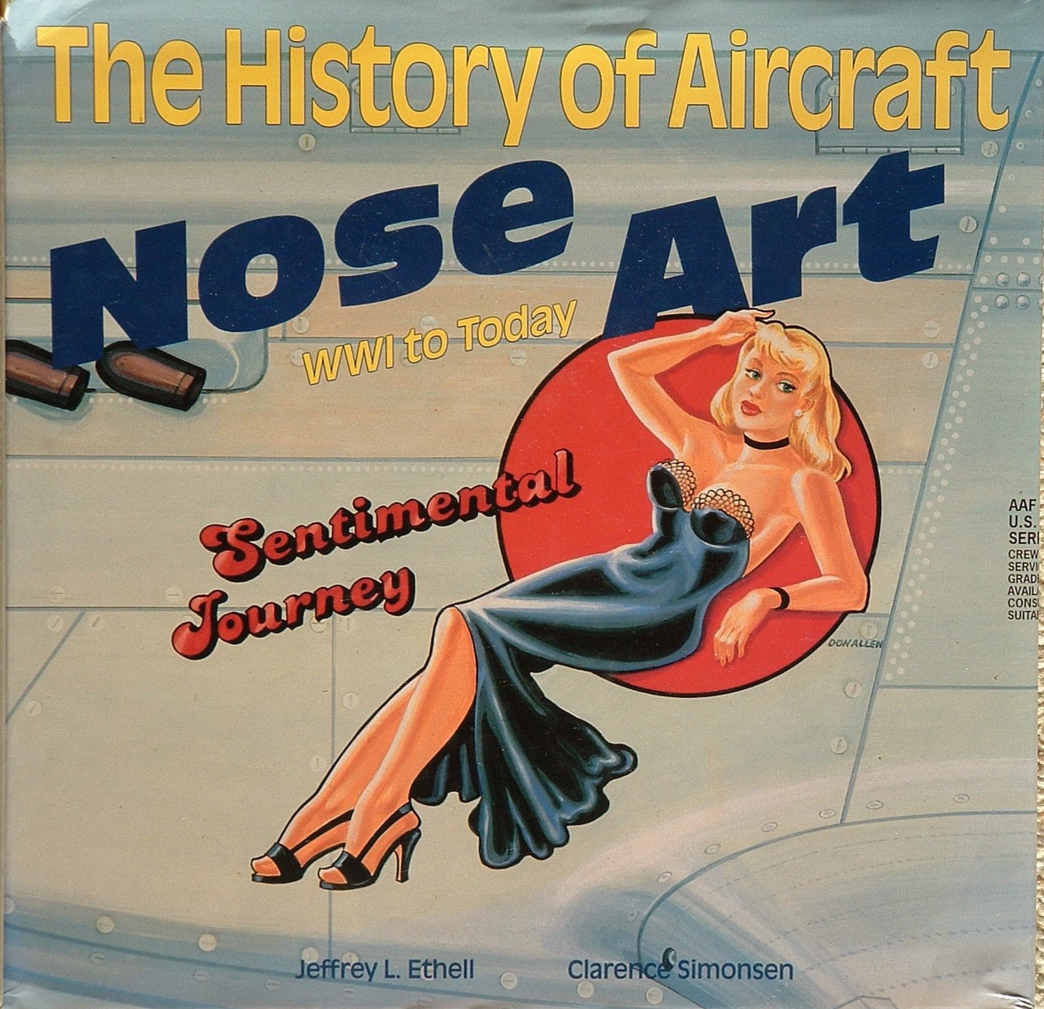 Vintage Airplane Nose Art 4823