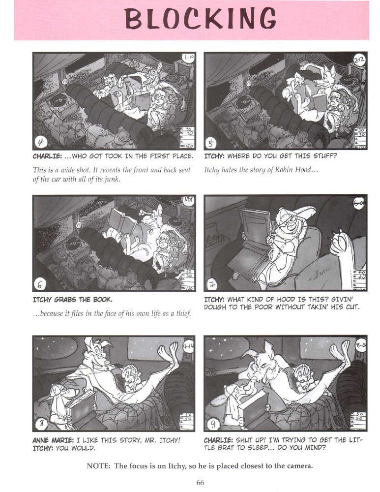 Catalogue Rouge - Don Bluth's Art of Storyboard